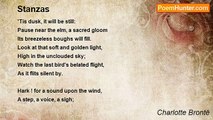 Charlotte Brontë - Stanzas