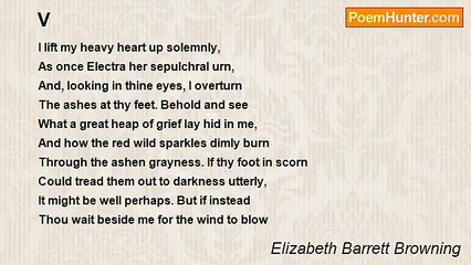Elizabeth Barrett Browning - V