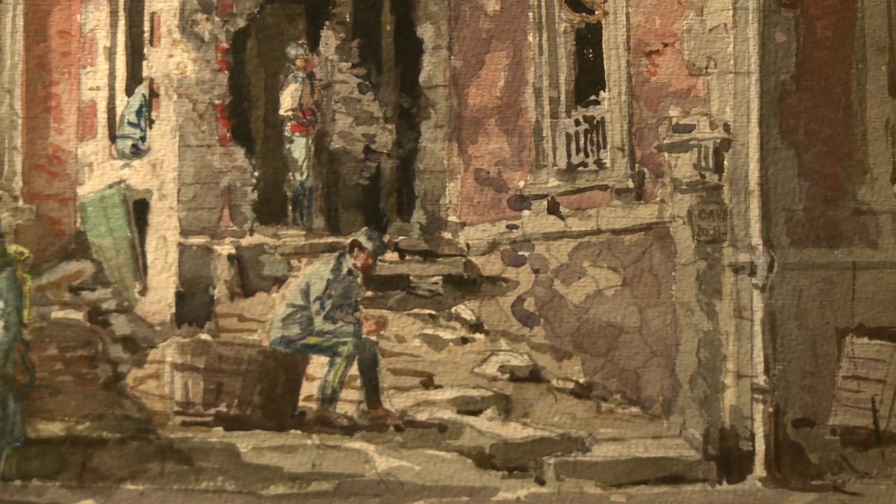Au front - aquarelles de guerre d'un Fécampois