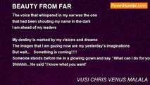 VUSI CHRIS VENUS MALALA - BEAUTY FROM FAR