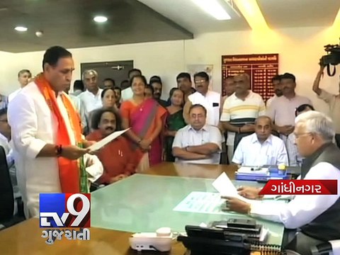 Ganpat Vasava unanimously nominated for Gujarat Assembly Speaker - Tv9 Gujarati