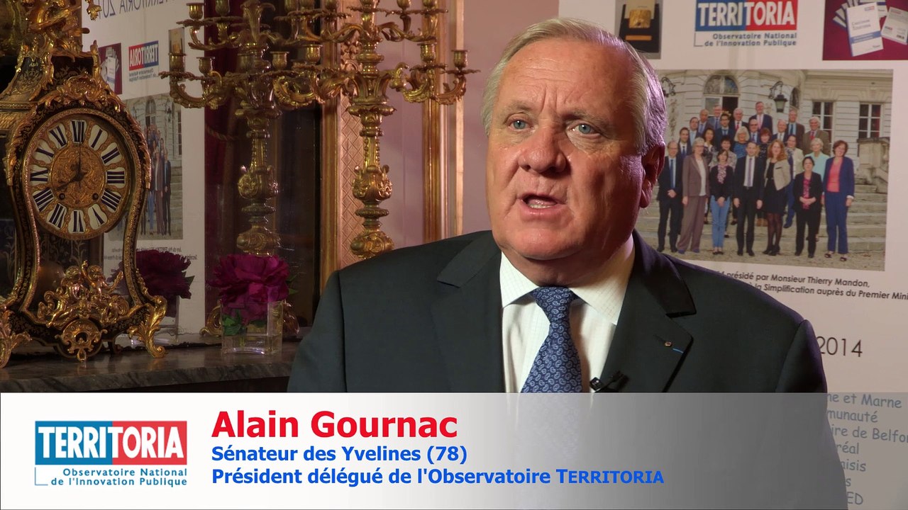 TERRITORIA 2014 : Alain GOURNAC, Président délégué de l'Observatoire TERRITORIA