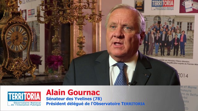 TERRITORIA 2014 : Alain GOURNAC, Président délégué de l'Observatoire TERRITORIA