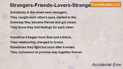 Accidental Emo - Strangers-Friends-Lovers-Stranges