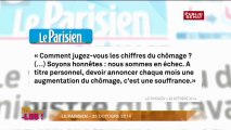 François Rebsamen diagnostique l’échec du gouvernement sur le chômage (25 octobre 2014)