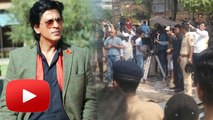 Shahrukh Khan Shoots For Movie FAN In His Bunglow Mannat | LEAKED