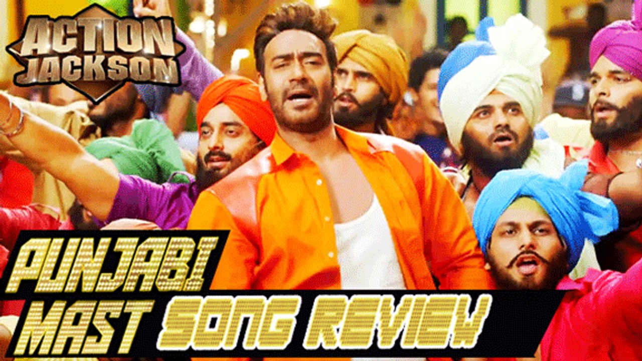 Punjabi Mast Full Song Video Review | Action Jackson | Ajay Devgn, Sonakshi Sinha