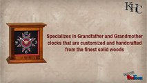 Buy grandfather clocks at Kauffmans Handcrafted Clocks
