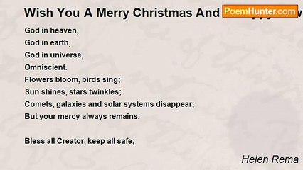 Helen Rema - Wish You A Merry Christmas And A Happy New Year! (2010)