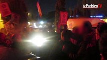 Eragny : les policiers repoussent vivement les manifestants anti-FN