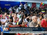 Venezuela le da la bienvenida a jóvenes estudiantes palestinos