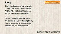 Samuel Taylor Coleridge - Song