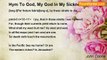 John Donne - Hym To God, My God In My Sickness