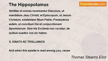 Thomas Stearns Eliot - The Hippopotamus