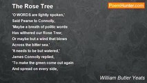 William Butler Yeats - The Rose Tree