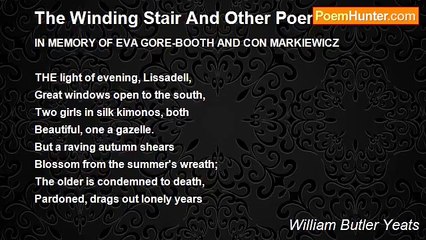 William Butler Yeats - The Winding Stair And Other Poems