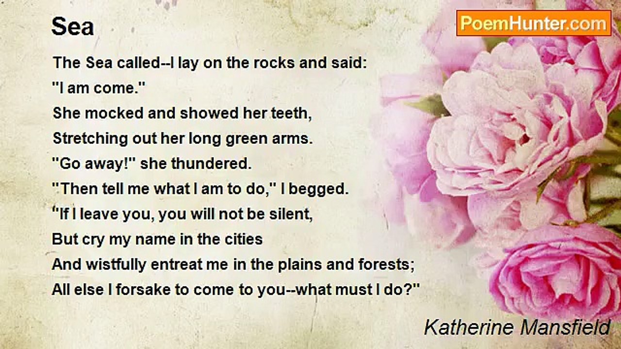 Katherine Mansfield - Sea