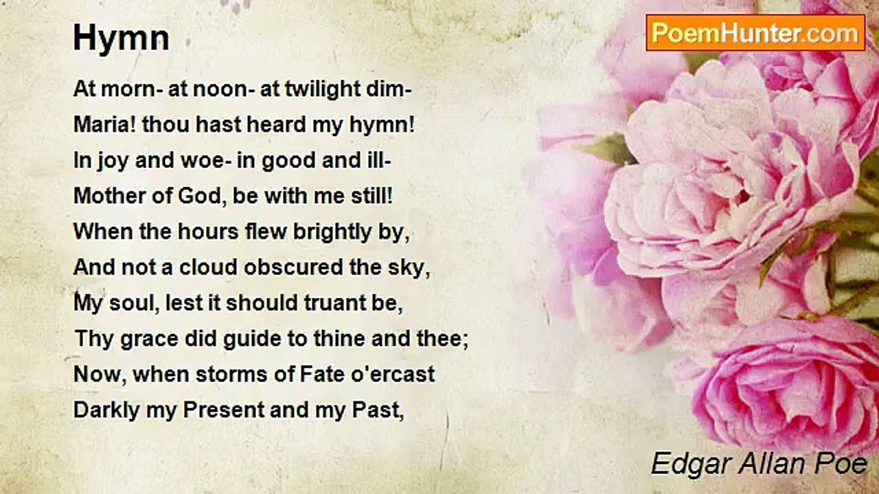 Edgar Allan Poe - Hymn