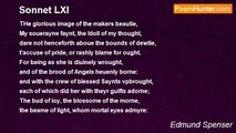 Edmund Spenser - Sonnet LXI