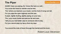 Robert Louis Stevenson - The Piper