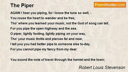 Robert Louis Stevenson - The Piper