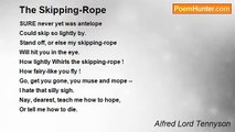Alfred Lord Tennyson - The Skipping-Rope