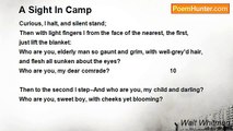 Walt Whitman - A Sight In Camp