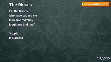 Sappho - The Muses