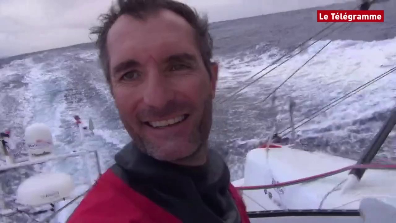 Route du Rhum. Jérémie Beyou : "Tout va bien sur Maître Coq"