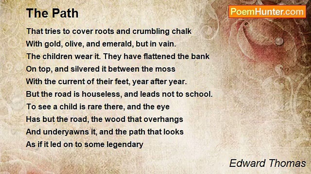 Edward Thomas - The Path