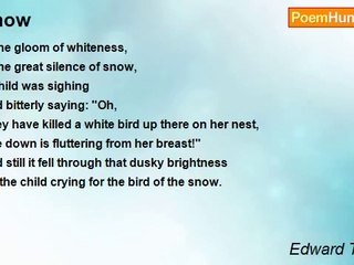 Edward Thomas - Snow