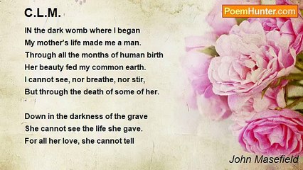 John Masefield - C.L.M.