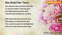 Emily Jane Brontë - She Dried Her Tears