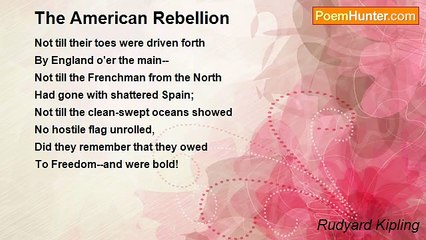 Rudyard Kipling - The American Rebellion