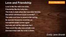 Emily Jane Brontë - Love and Friendship