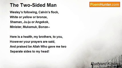 Rudyard Kipling - The Two-Sided Man