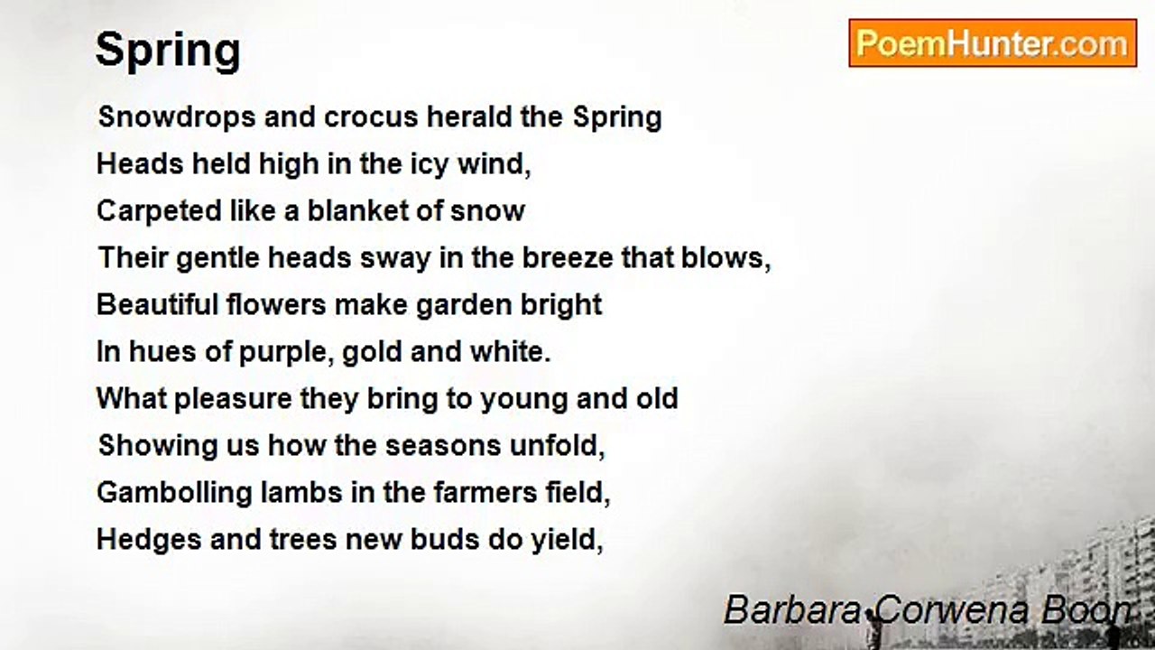 Barbara Corwena Boon - Spring