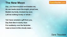 Sara Teasdale - The New Moon