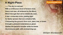 William Wordsworth - A Night-Piece