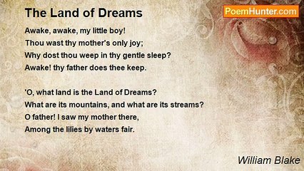 William Blake - The Land of Dreams