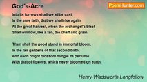 Henry Wadsworth Longfellow - God's-Acre