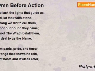 Rudyard Kipling - Hymn Before Action