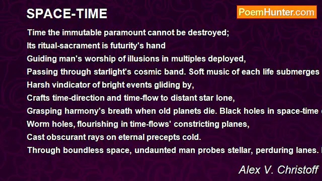 Alex V. Christoff - SPACE-TIME