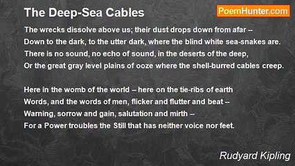 Rudyard Kipling - The Deep-Sea Cables