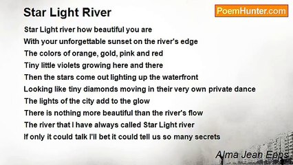Alma Jean Epps - Star Light River