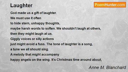 Anne M. Blanchard - Laughter