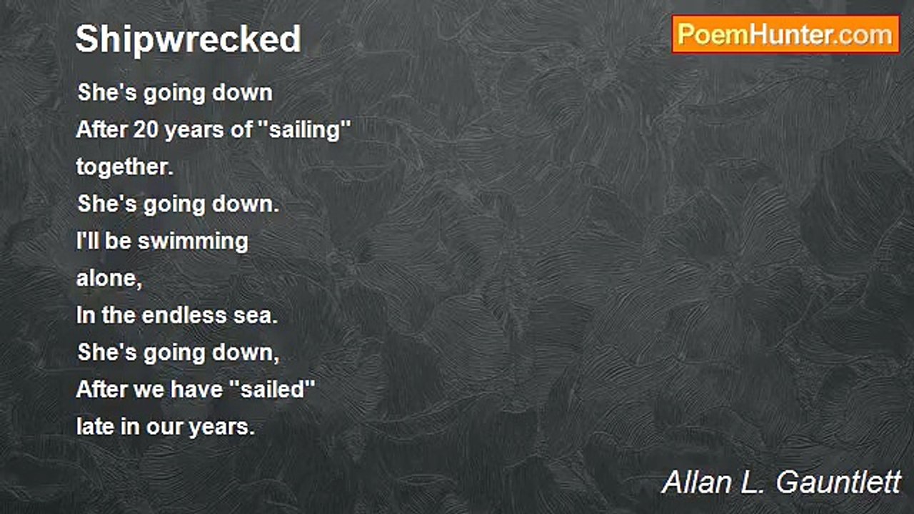 Allan L. Gauntlett - Shipwrecked