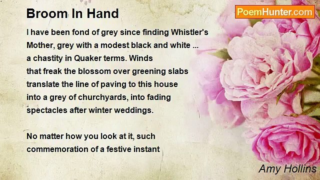 Amy Hollins - Broom In Hand