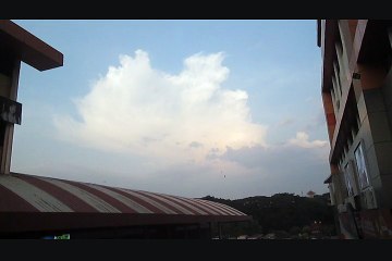 GOD KRISHNA APPEARING IN SKY