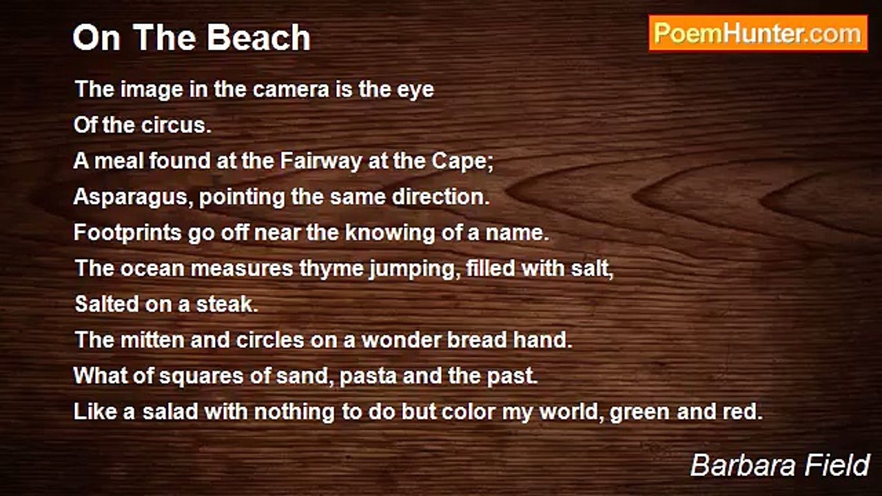 Barbara Field - On The Beach